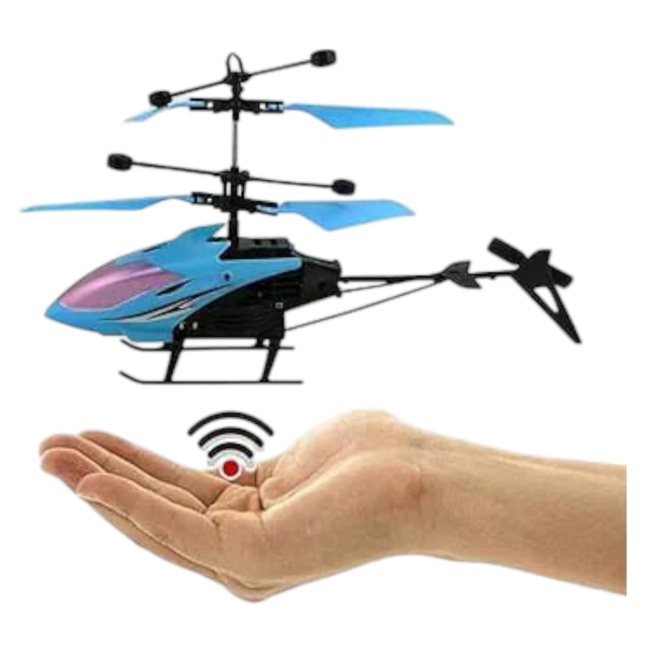 Infrared Induction LED Helicopter