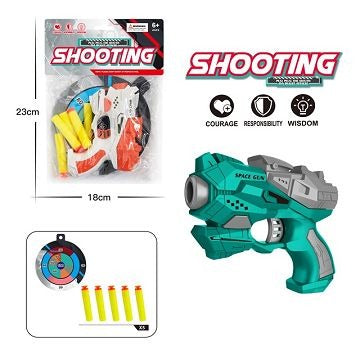 Plastic Soft Bullet Gun Promotional Toys Toy Guns Soft Bullets Soft Bullet Pistol -  Soft Bullet Shooting Gun - Random Color